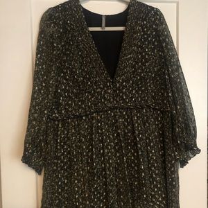 Urban Outfitters black design mini dress